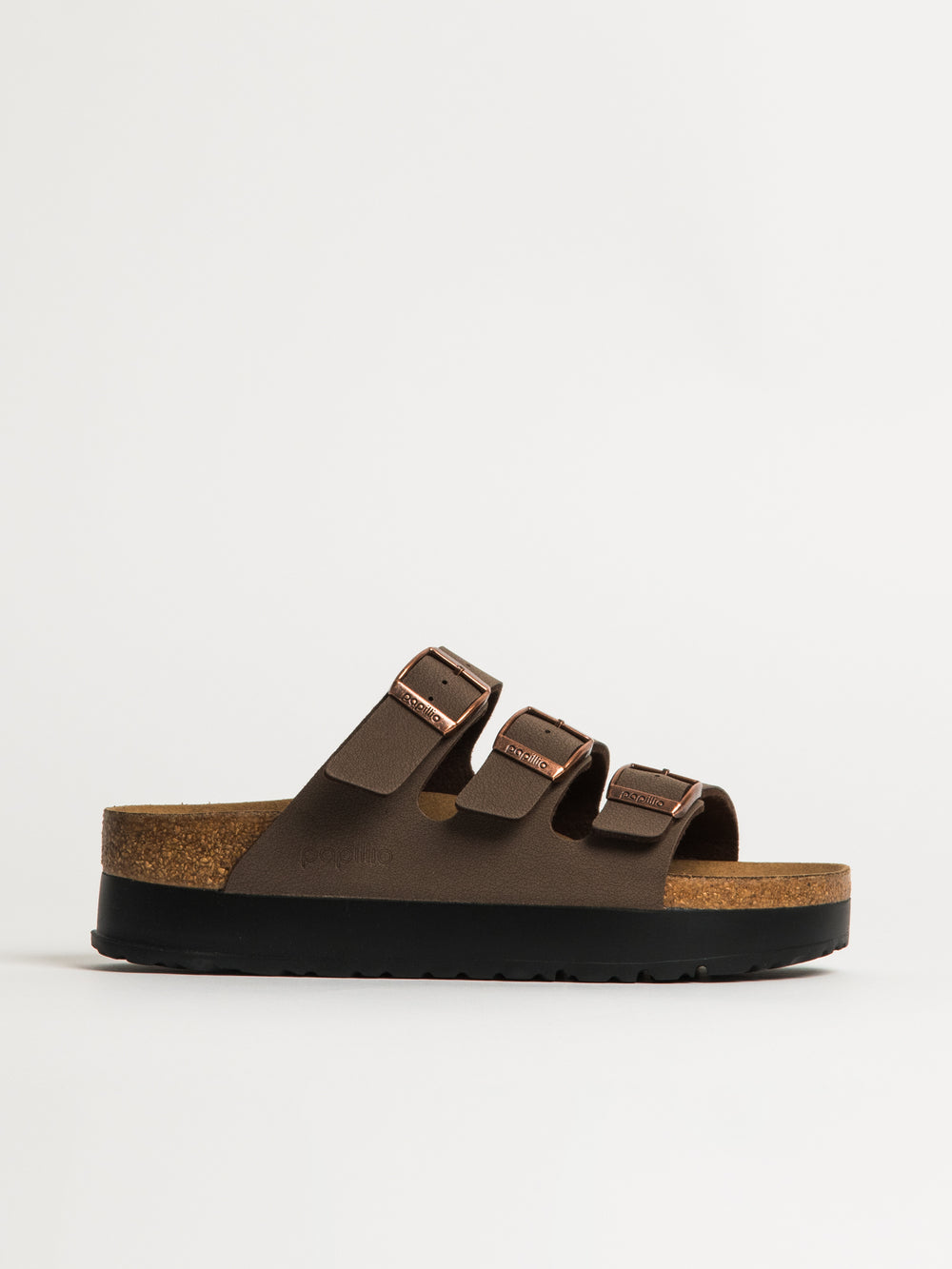 SANDALES VÉGÉTALES À PLATEFORME BIRKENSTOCK FLORIDA III POUR FEMMES - MOYEN/ÉTROIT