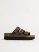 BIRKENSTOCK WOMENS BIRKENSTOCK FLORIDA III PLATFORM VEGAN SANDALS - MEDIUM/NARROW - Boathouse