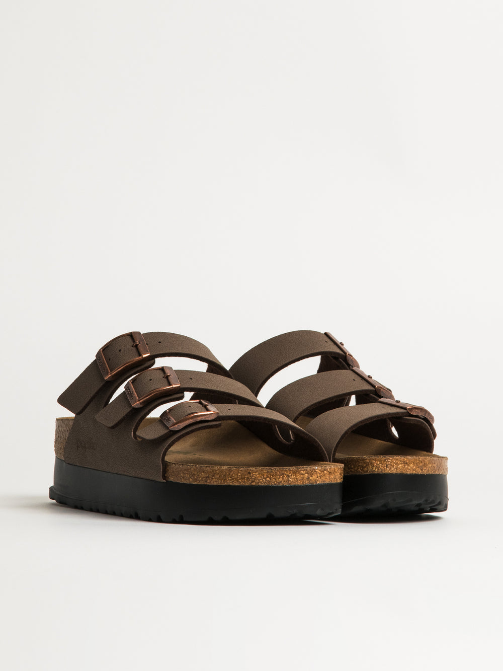 SANDALES VÉGÉTALES À PLATEFORME BIRKENSTOCK FLORIDA III POUR FEMMES - MOYEN/ÉTROIT