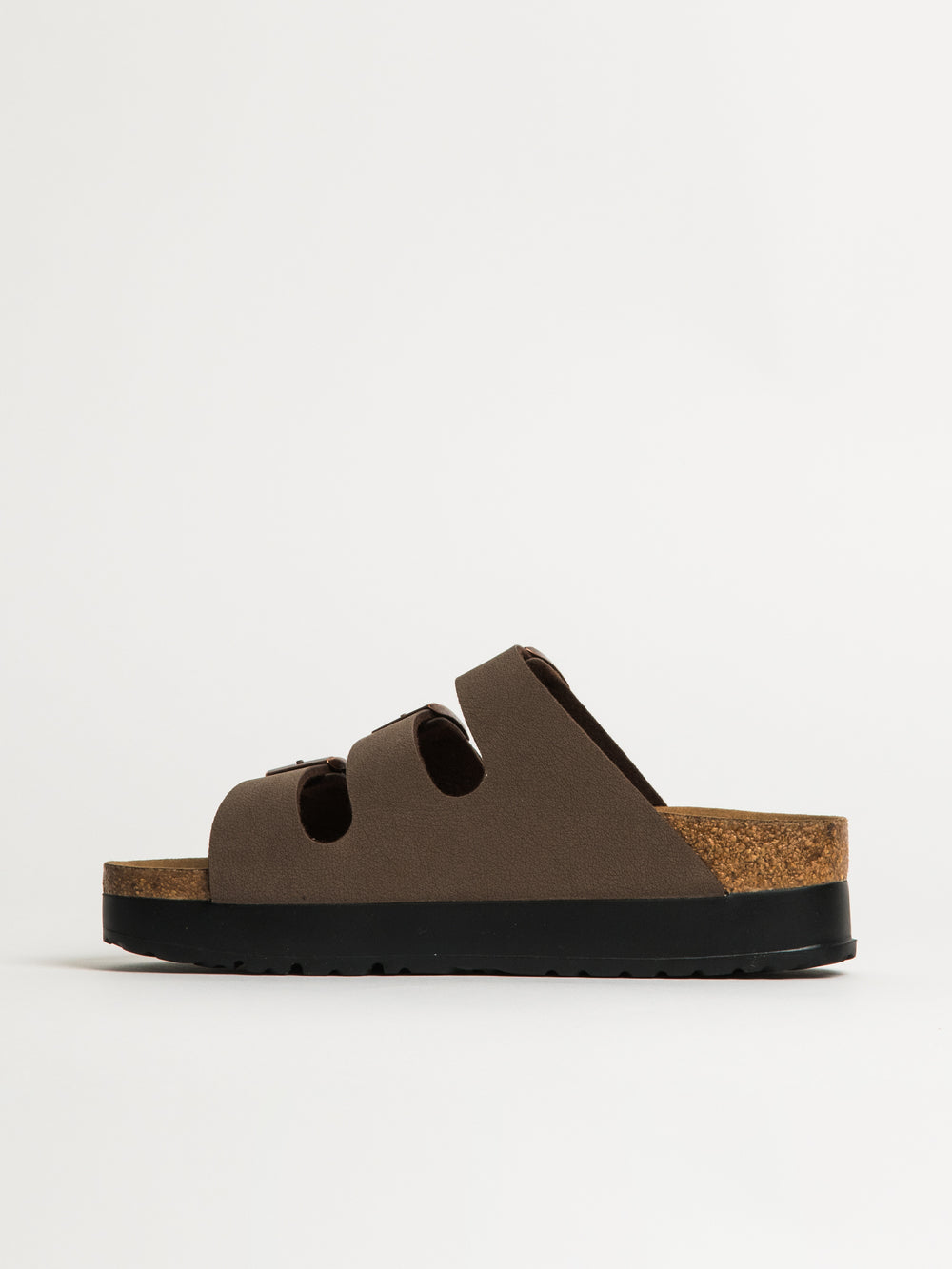 SANDALES VÉGÉTALES À PLATEFORME BIRKENSTOCK FLORIDA III POUR FEMMES - MOYEN/ÉTROIT