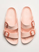 BIRKENSTOCK WOMENS BIRKENSTOCK ARIZONA STEALTH EVA SANDALS - MEDIUM/NARROW - LIGHT ROSE - Boathouse