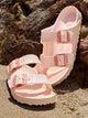 BIRKENSTOCK WOMENS BIRKENSTOCK ARIZONA STEALTH EVA SANDALS - MEDIUM/NARROW - LIGHT ROSE - Boathouse