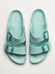 BIRKENSTOCK WOMENS BIRKENSTOCK ARIZONA STEALTH EVA SANDALS - MEDIUM/NARROW - AQUA - Boathouse