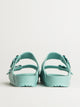 BIRKENSTOCK WOMENS BIRKENSTOCK ARIZONA STEALTH EVA SANDALS - MEDIUM/NARROW - AQUA - Boathouse