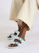 WOMENS BIRKENSTOCK ARIZONA STEALTH EVA SANDALS - MEDIUM/NARROW - AQUA