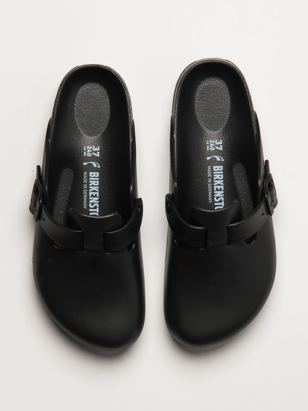 BIRKENSTOCK WOMENS BIRKENSTOCK BOSTON EVA CLOG - MEDIUM/NARROW - BLACK - Boathouse