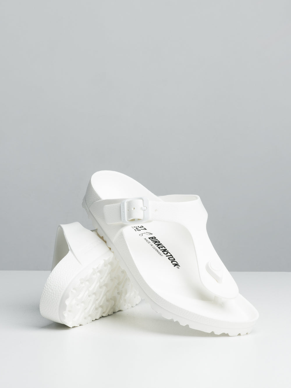 SANDALES BIRKENSTOCK GIZEH EVA POUR FEMMES - RÉGULIER - BLANC