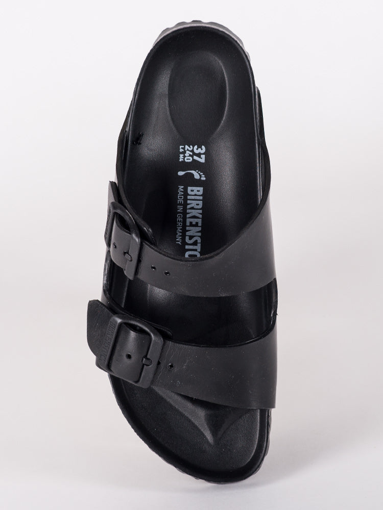 SANDALES BIRKENSTOCK ARIZONA EVA NOIRES POUR FEMMES - MOYEN/ÉTROIT - NOIR