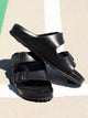 WOMENS BIRKENSTOCK ARIZONA EVA BLACK SANDALS - MEDIUM/NARROW - BLACK