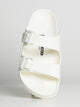MENS BIRKENSTOCK ARIZONA EVA SANDALS - REGULAR - WHITE