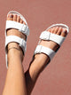 WOMENS BIRKENSTOCK ARIZONA EVA SANDALS - MEDIUM/NARROW - WHITE