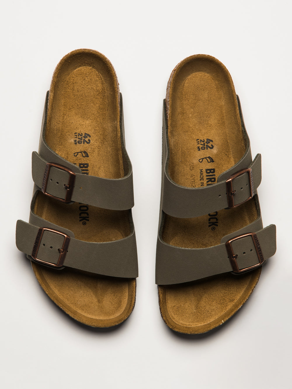 SANDALE BIRKENSTOCK ARIZONA POUR HOMME – STONE GREY