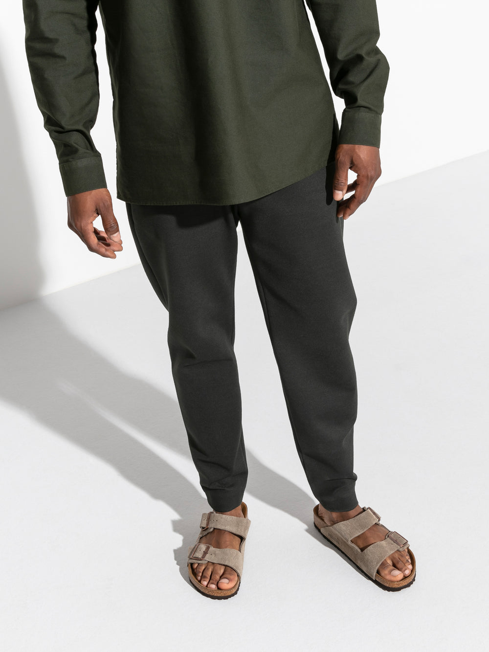 WOMENS BIRKENSTOCK ARIZONA NARROW SANDALS - TAUPE