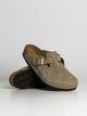 MENS BIRKENSTOCK BOSTON CLOG - TAUPE