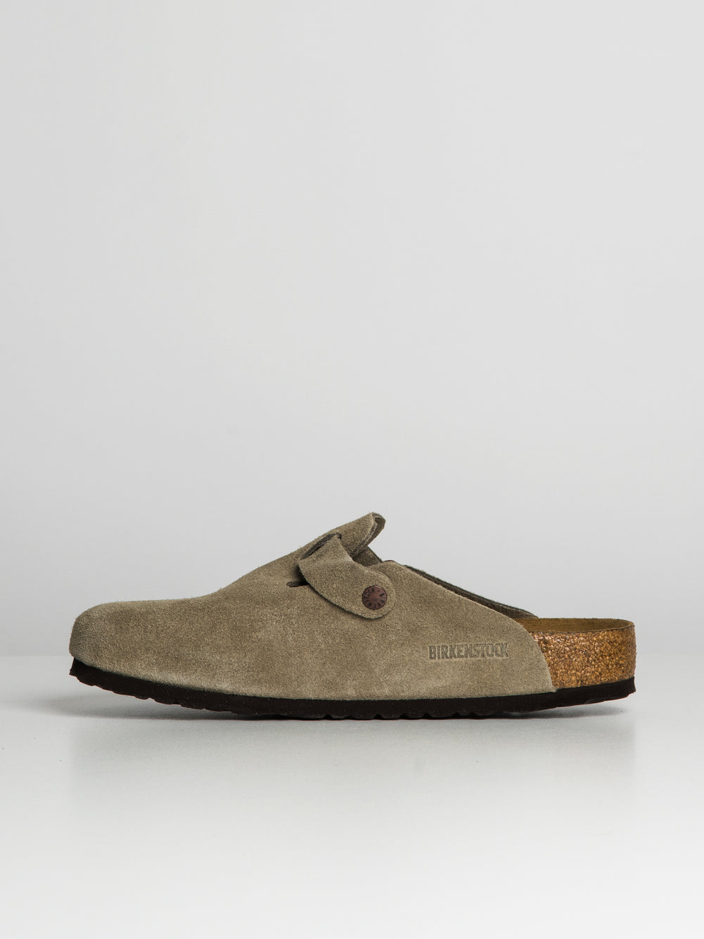 MENS BIRKENSTOCK BOSTON CLOG - TAUPE