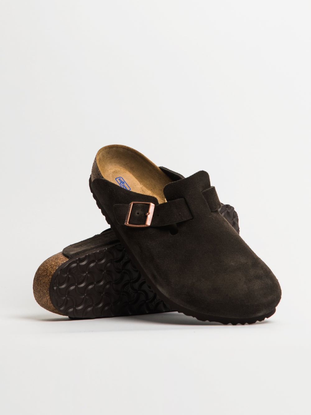 MENS BIRKENSTOCK BOSTON CLOG - MOCHA