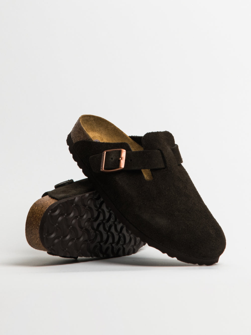 WOMENS BIRKENSTOCK BOSTON CLOG - MOCHA