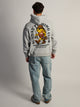 LICENSED SUNDAY FISHING RELAXED FIT HOODIE - HEATHER GREY - Boathouse