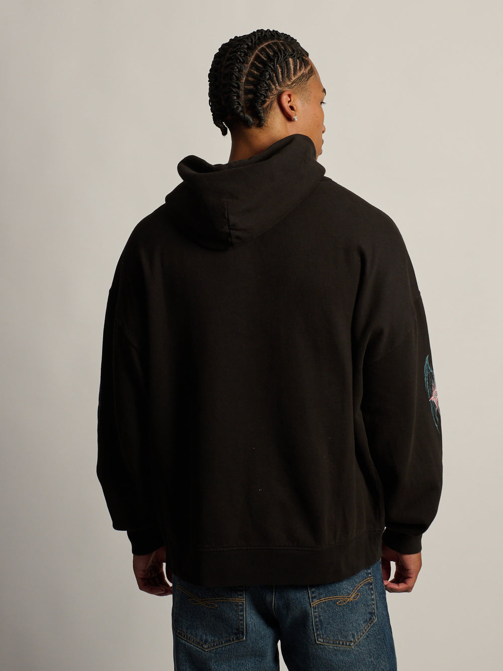DAGGER CROSS RELAXED FIT HOODIE