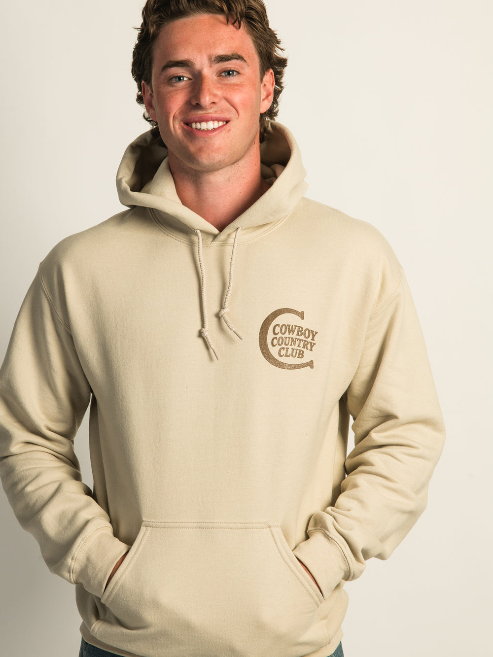 PULL-OVER À CAPUCHE COUNTRY CLUB