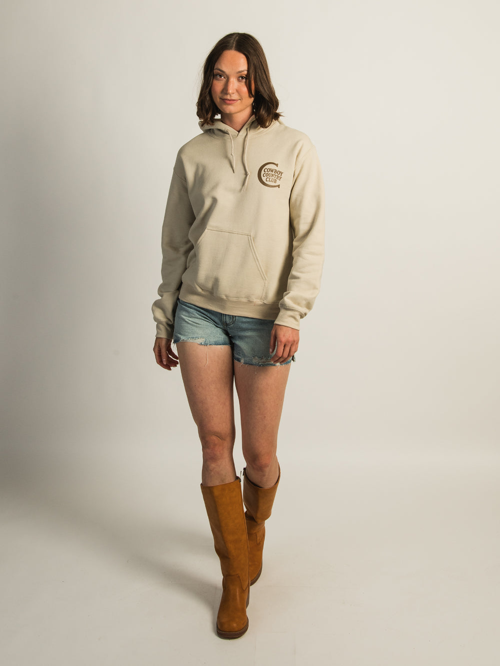 PULL-OVER À CAPUCHE COUNTRY CLUB