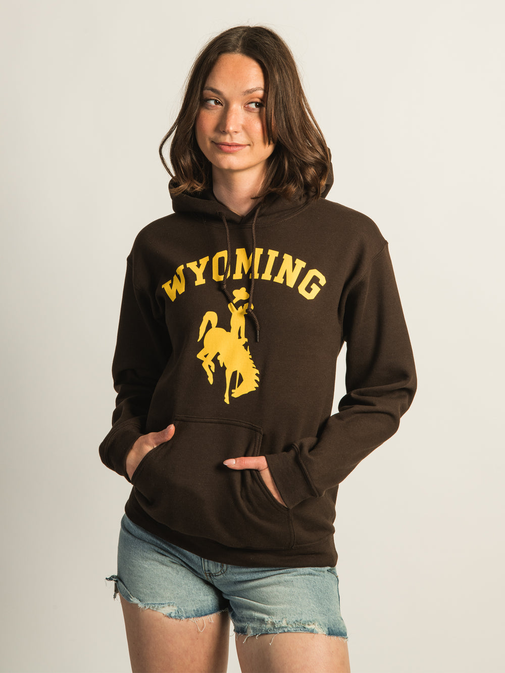 WYOMING COWBOYS PULLOVER HOODIE