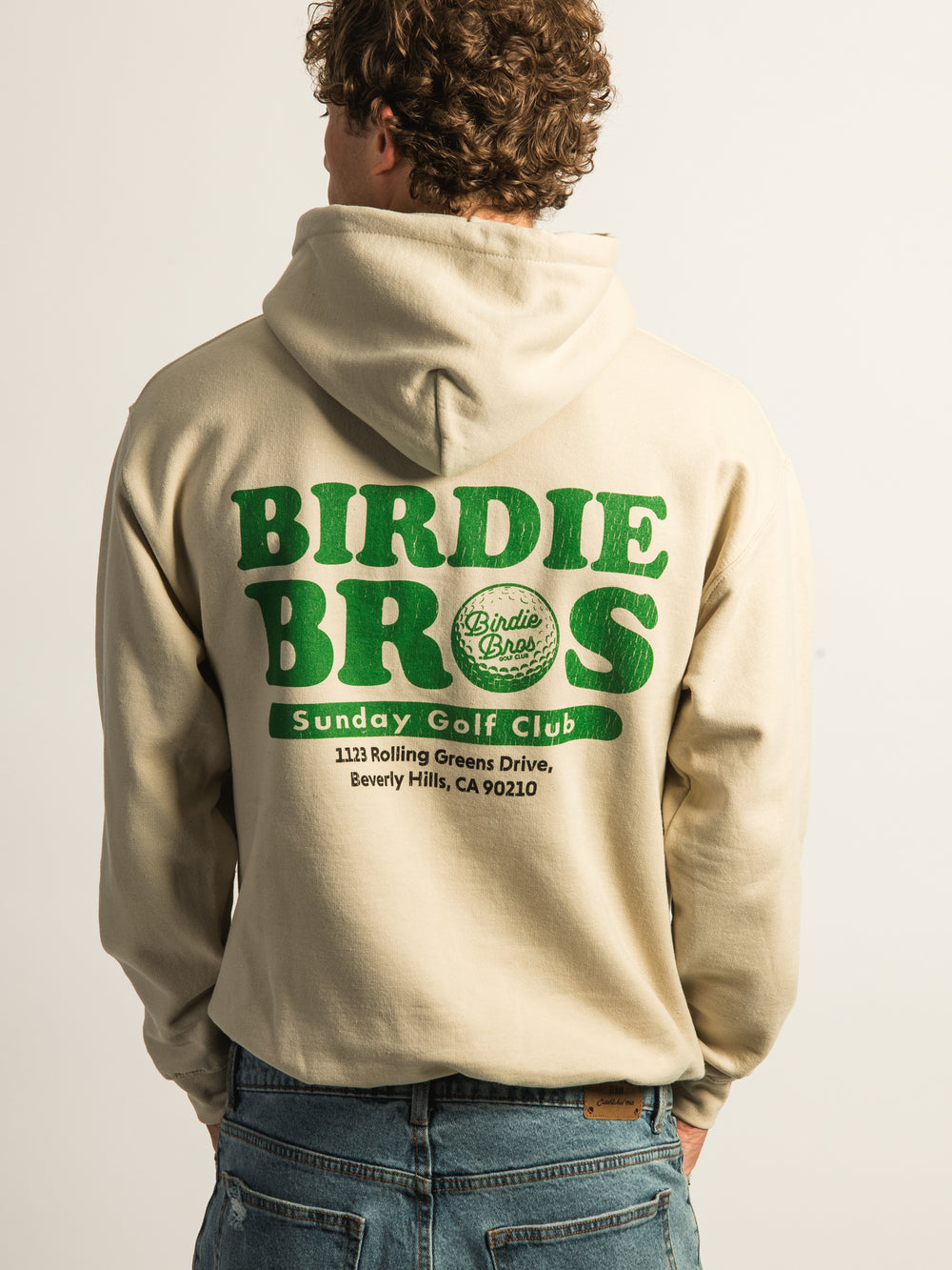 BIRDIE BROS PULL OVER HOODIE