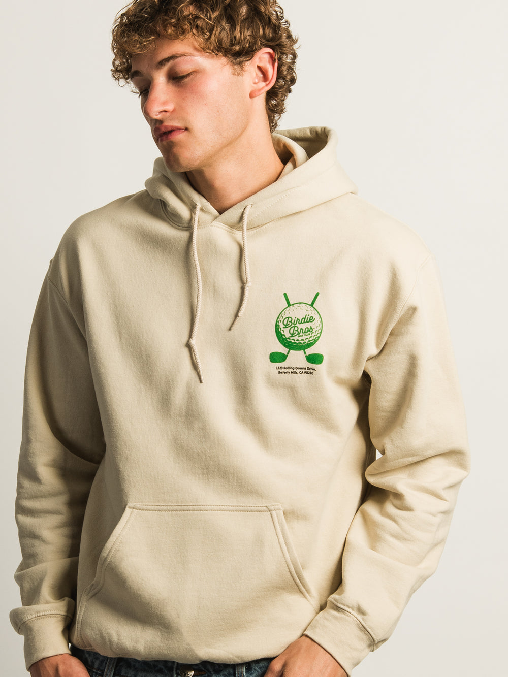 BIRDIE BROS PULL OVER HOODIE