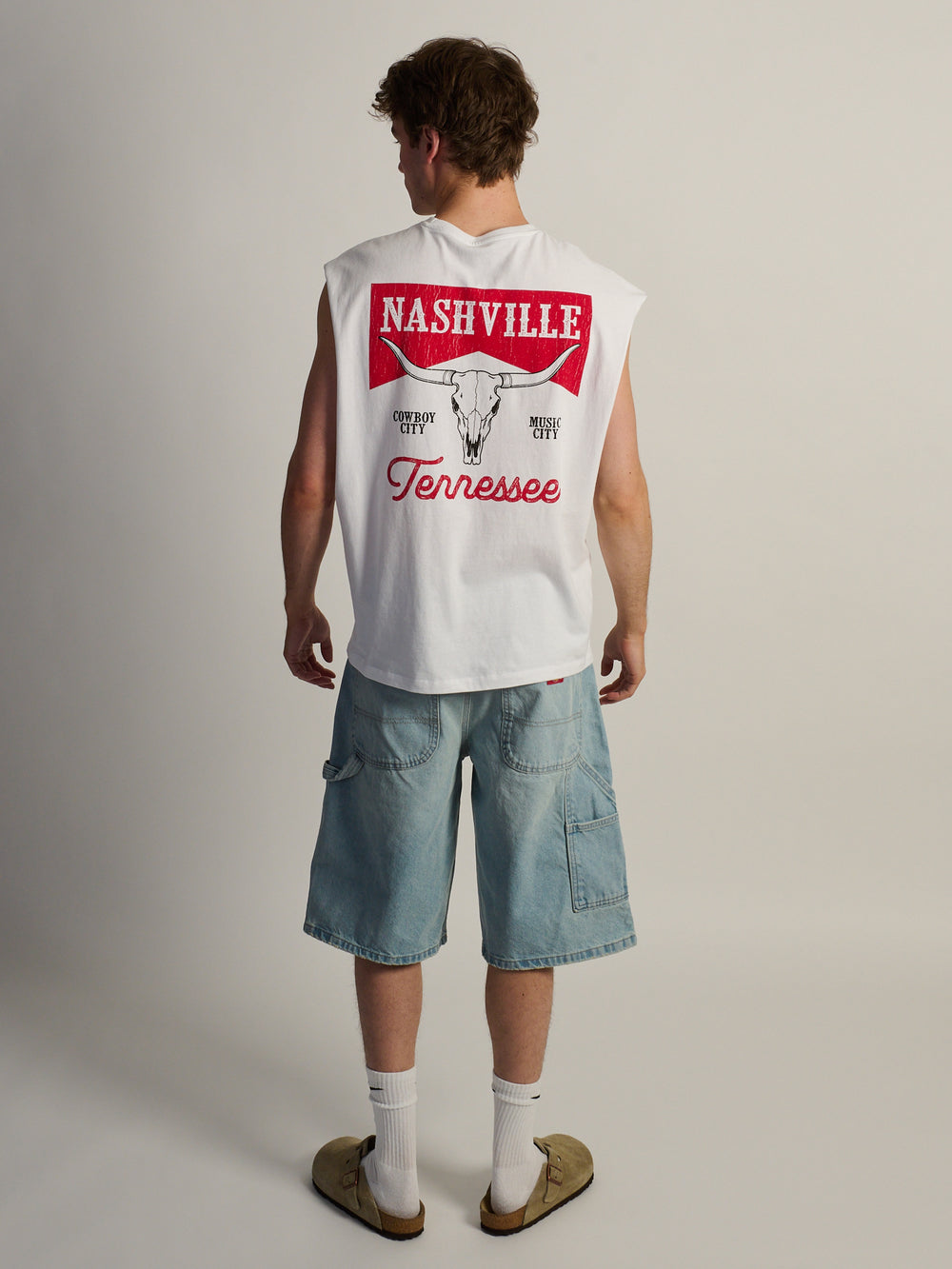 LICENSED OLD WEST NASHVILLE MUSCLE TANK - Boathouse