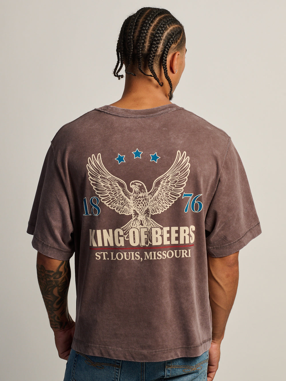 T-SHIRT BUDWEISER ST LOUIS VINTAGE