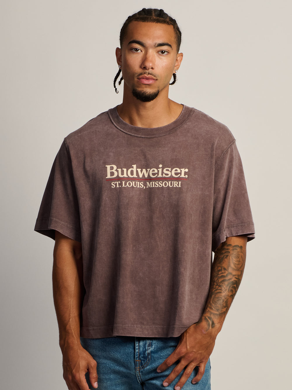 BUDWEISER ST LOUIS VINTAGE TEE