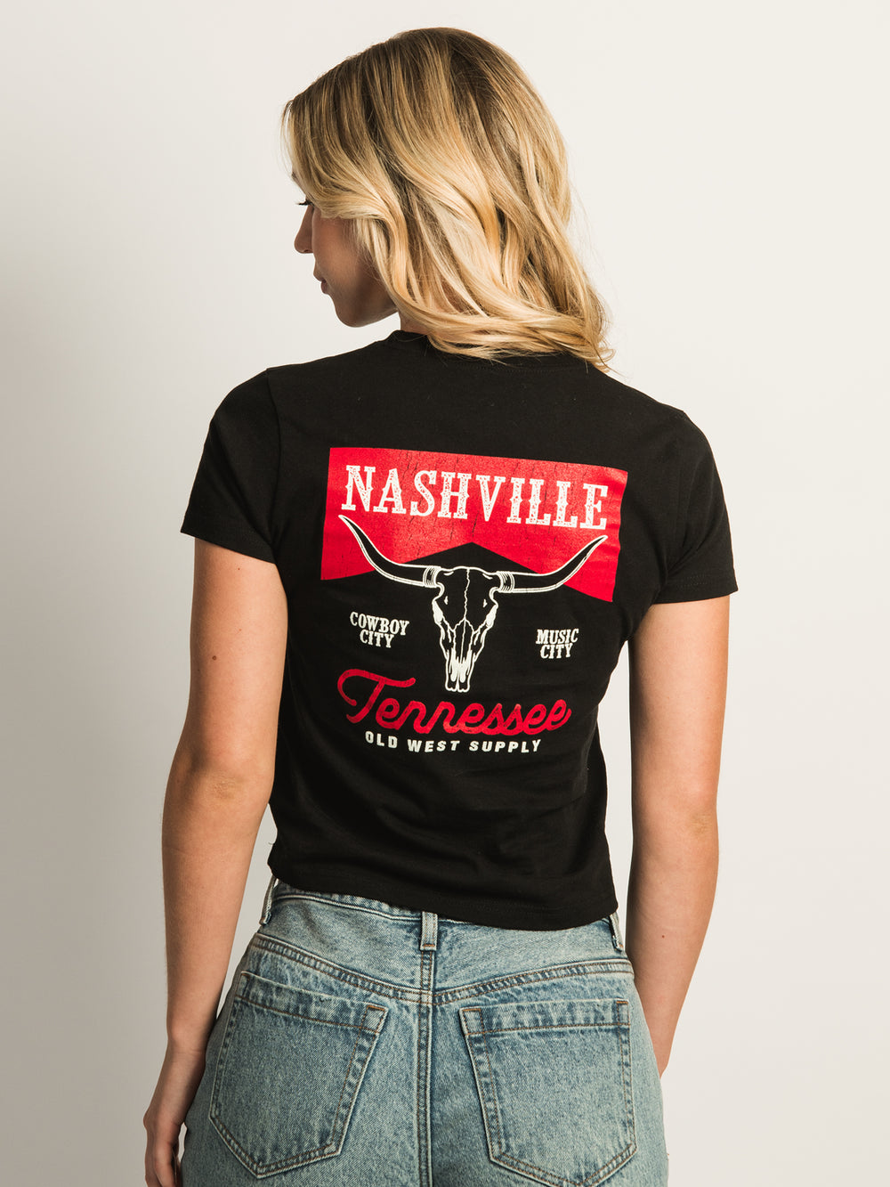 T-SHIRT BOXY OLD WEST NASHVILLE