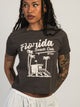 LICENSED FLORIDA PALM BOXY TEE - Boathouse