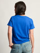 BOY MEETS GIRL BOY MEETS GIRL BRAZIL BOXY TEE - COBALT - Boathouse