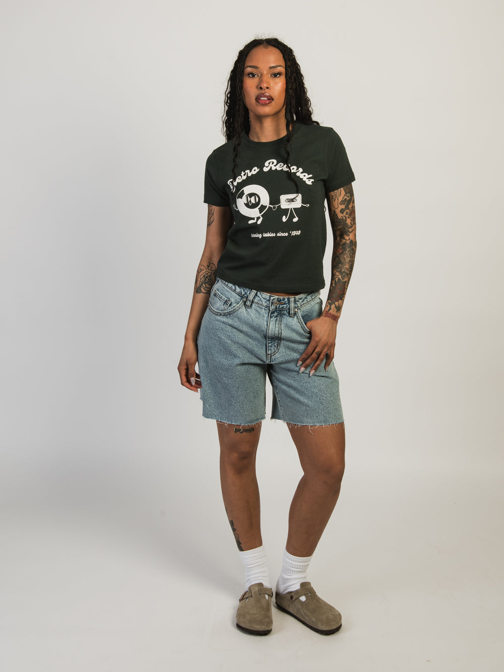RETRO RECORDS BOXY TEE