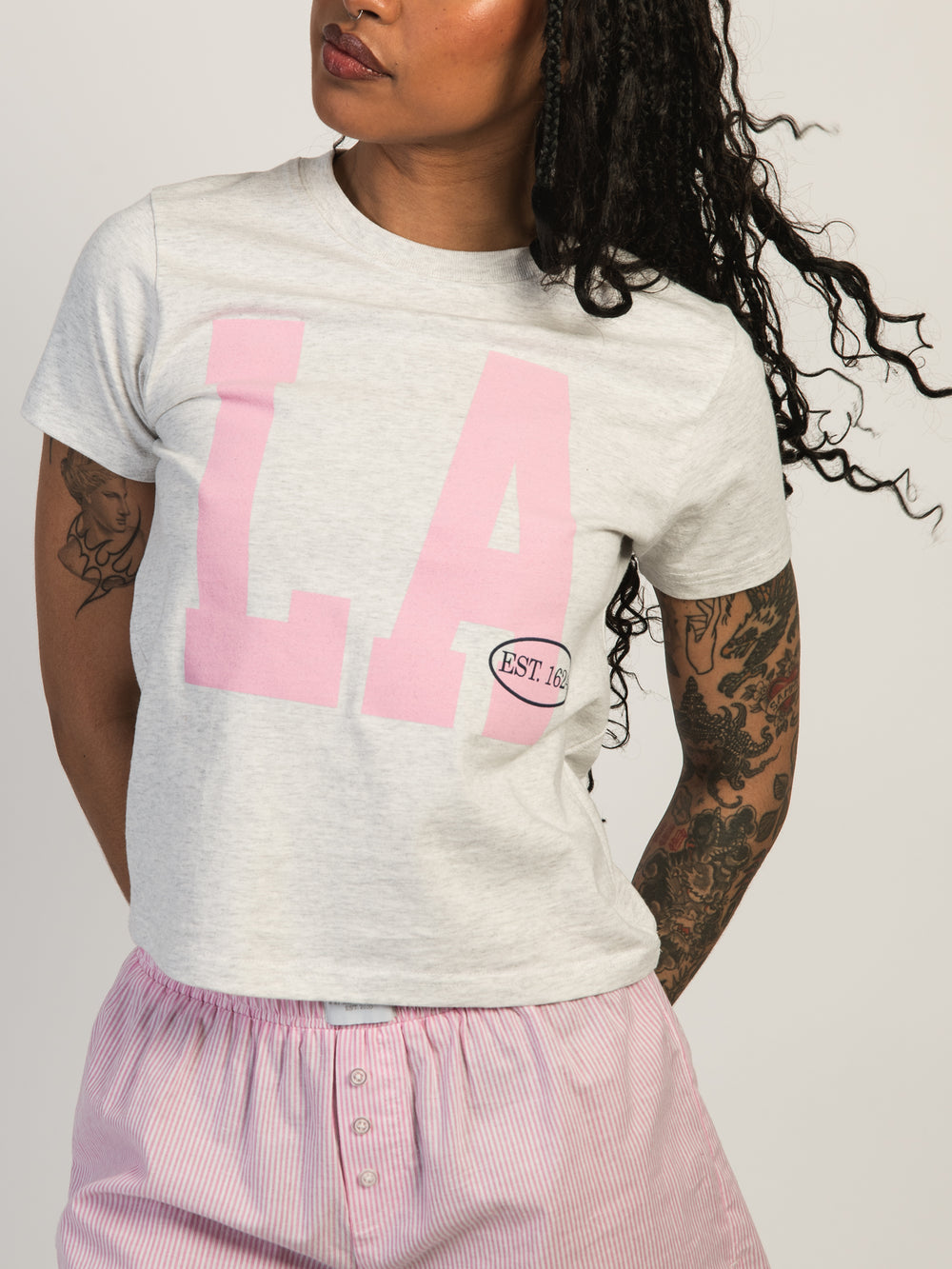 LOS ANGELES BOXY TEE
