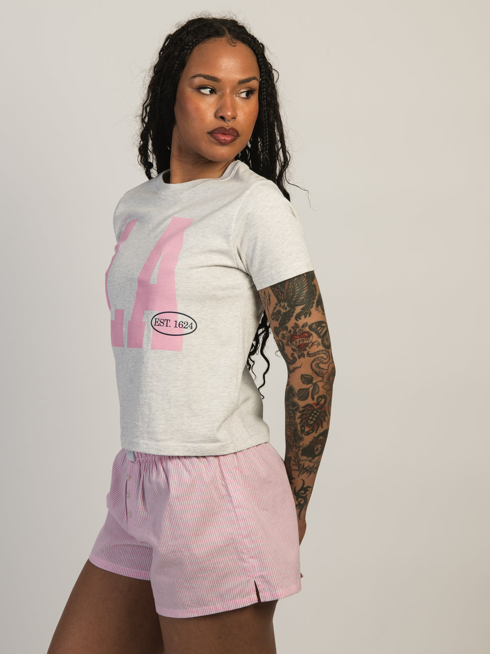 LOS ANGELES BOXY TEE