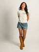 LICENSED SARDINES BOXY TEE - Boathouse