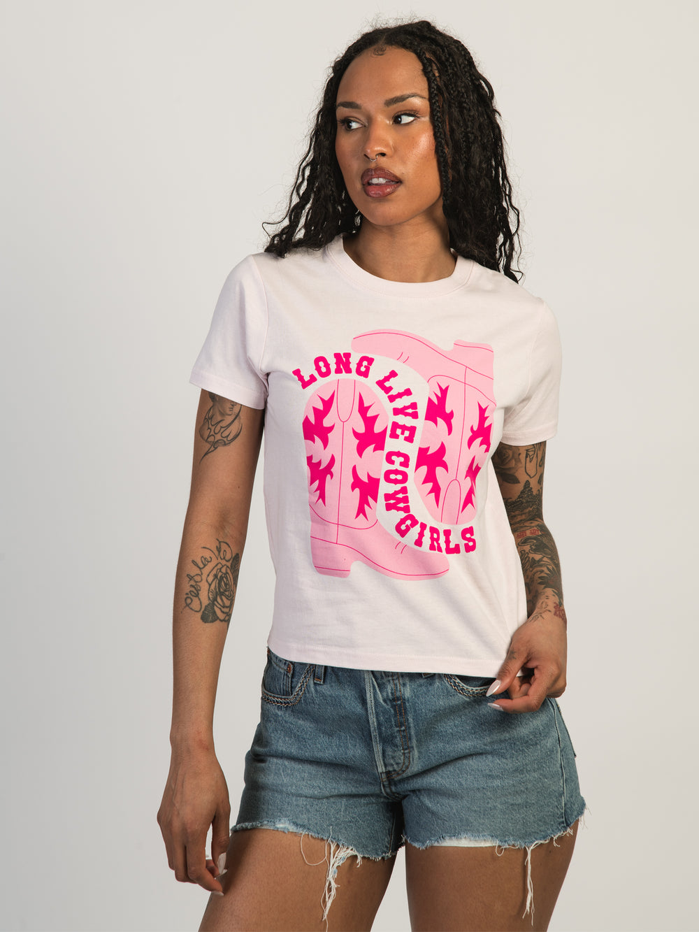 LONG LIVE COWGIRLS BOXY TEE