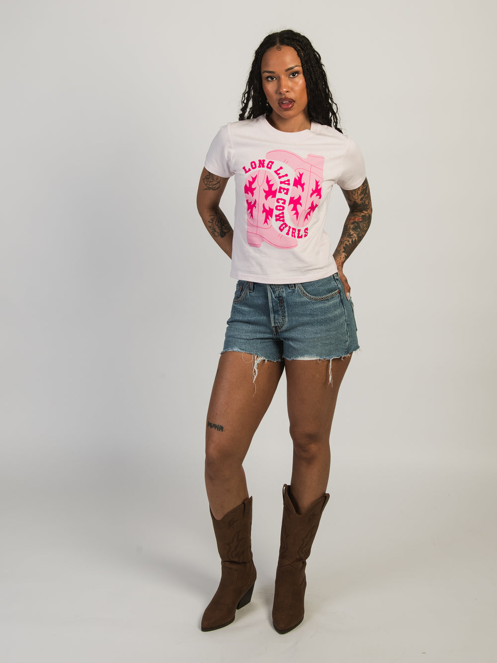 LONG LIVE COWGIRLS BOXY TEE