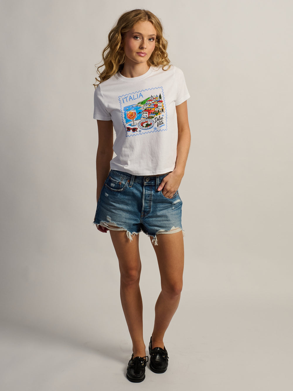 T-SHIRT ITALIA BOXY