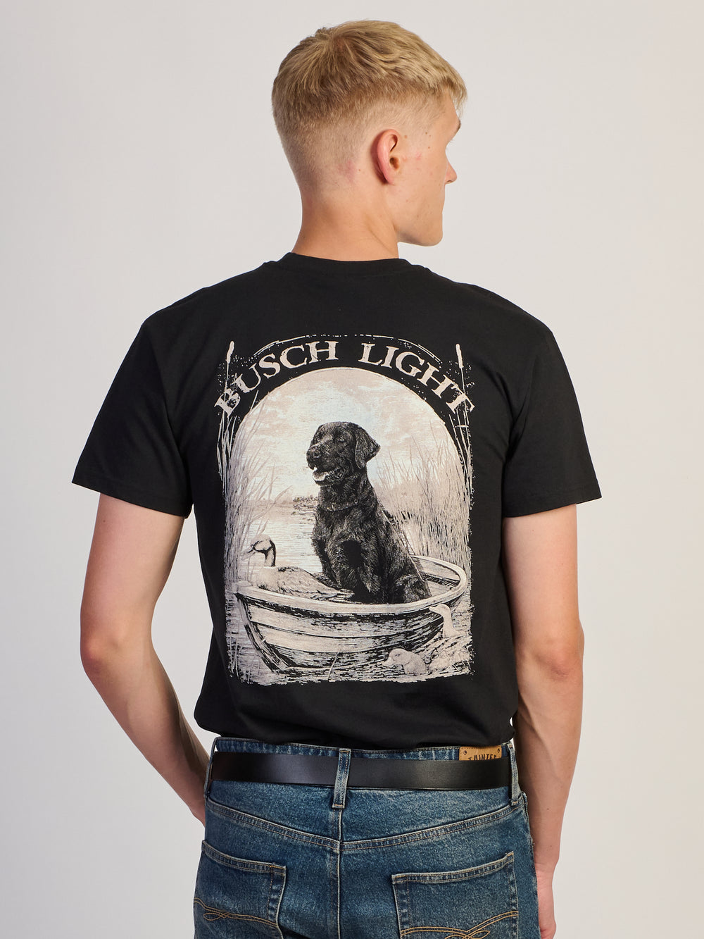 BUSCH BUSCH LIGHT DOG DUCK TEE - Boathouse