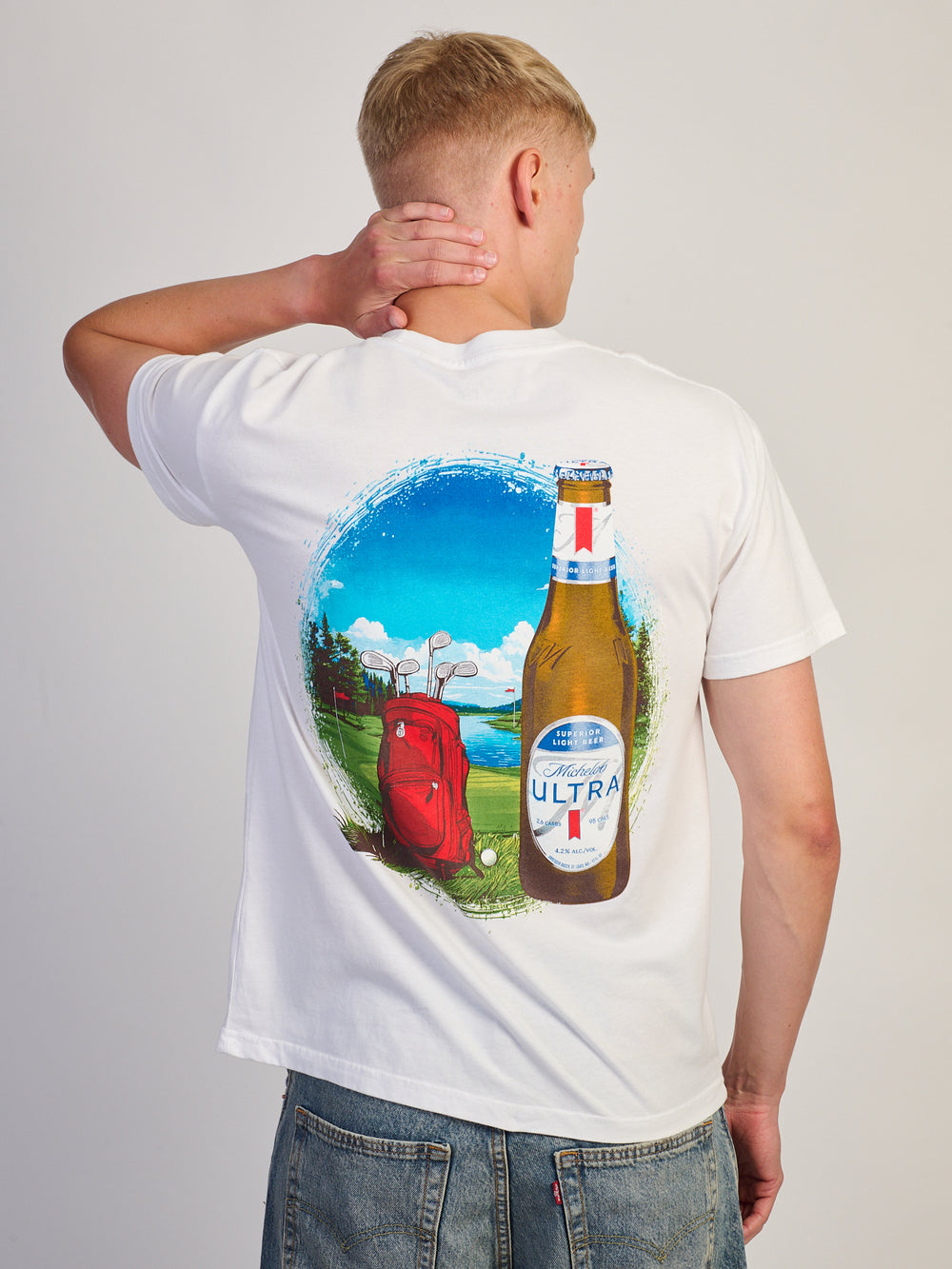 LICENSED MICHELOB GOLF TEE - Boathouse
