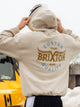 BRIXTON BRIXTON GIBSON PULLOVER HOODIE - Boathouse