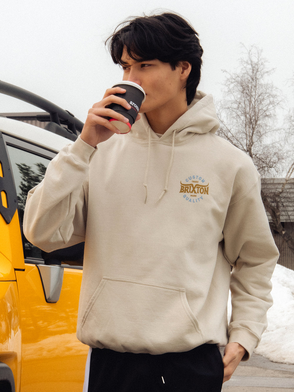 BRIXTON GIBSON PULLOVER HOODIE