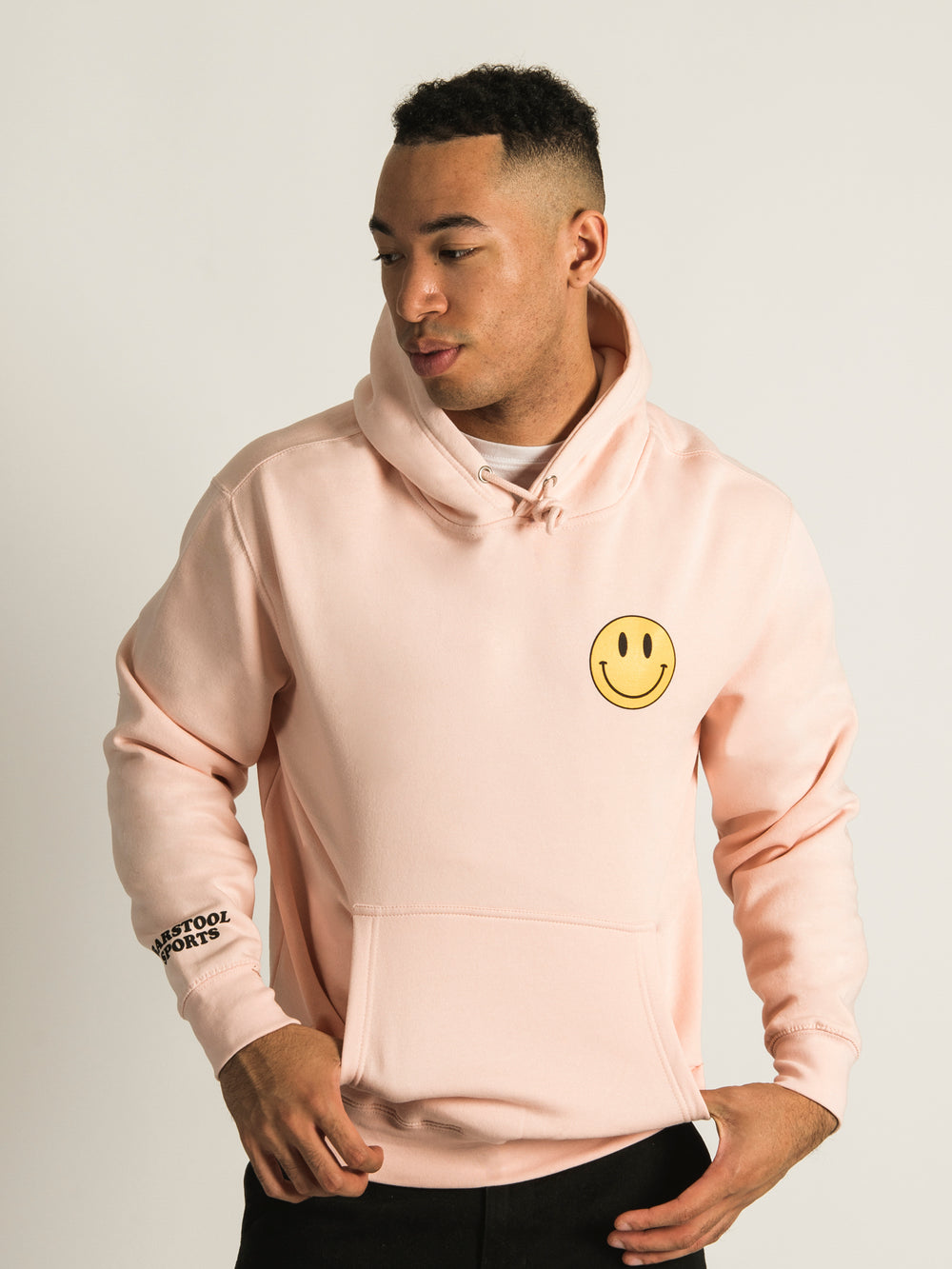 BARSTOOL SPORTS BE A DECENT HUMAN PULLOVER HOODIE - CLEARANCE