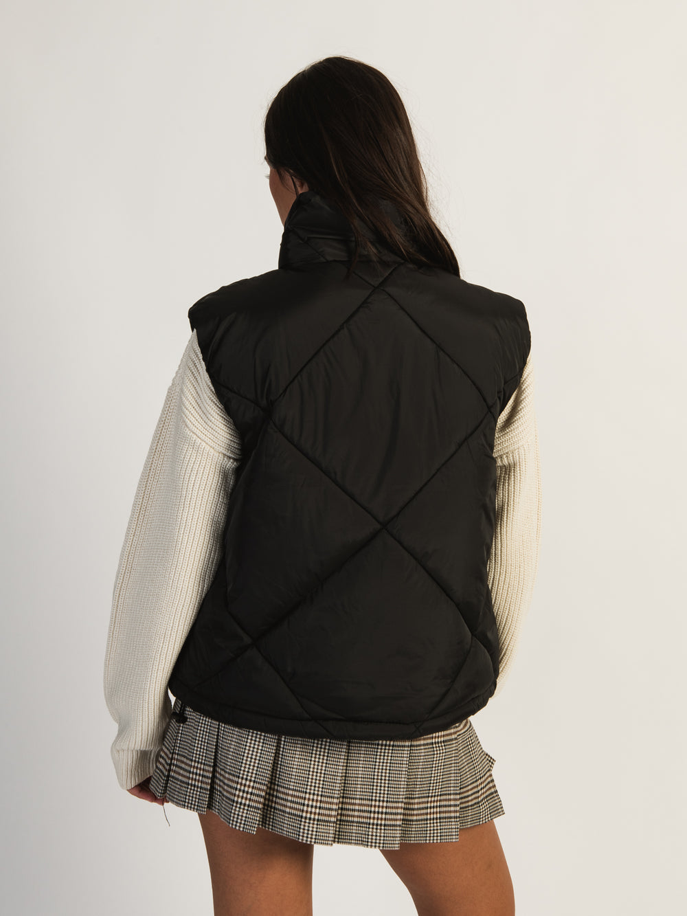 B.YOUNG BOMINA QUILTED PUFFER VEST - CLEARANCE