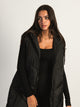 B.YOUNG B.YOUNG BOMINA LONG HOODED PUFF VEST - CLEARANCE - Boathouse