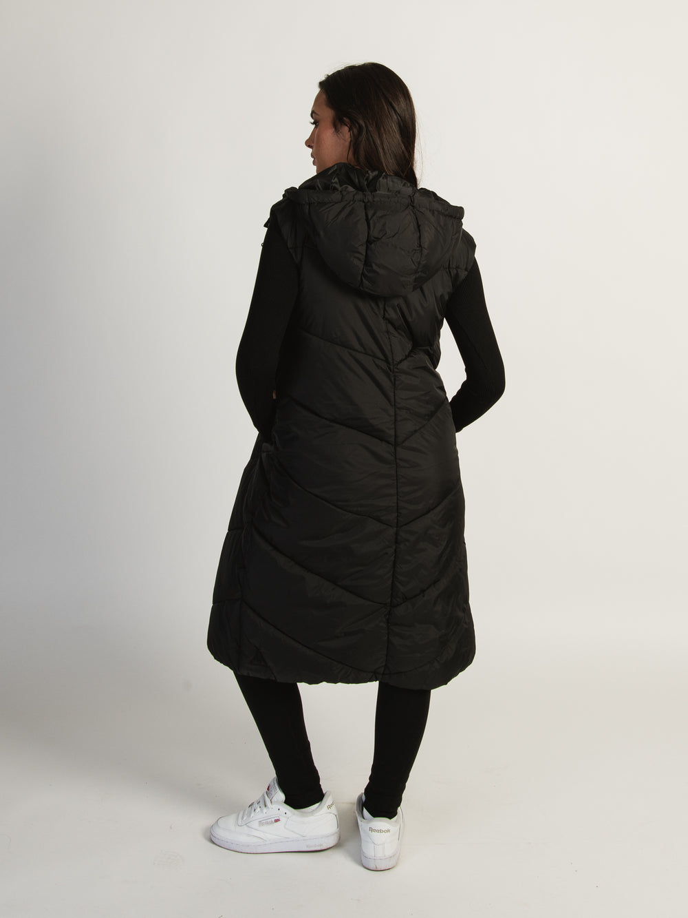 B.YOUNG B.YOUNG BOMINA LONG HOODED PUFF VEST - CLEARANCE - Boathouse