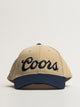 COORS COORS SNAPBACK HAT - Boathouse